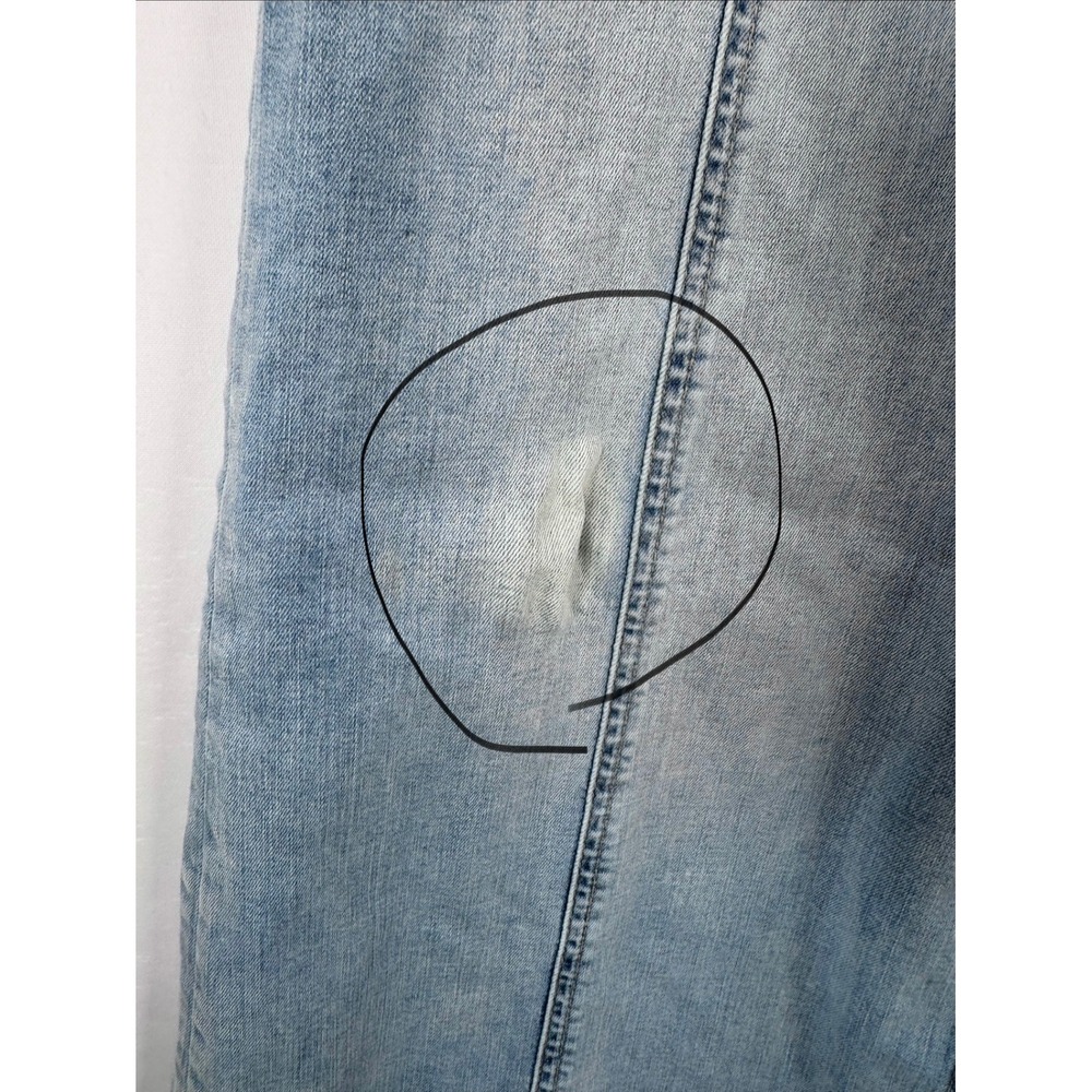 We The Free Libre Jeans sz 25 Wide Leg High Rise boho western 90s Y2K - Picture 8 of 10